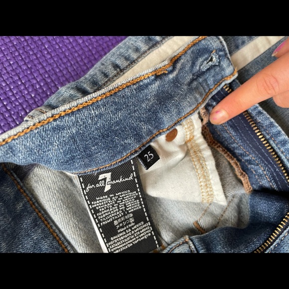 7 for all mankind skinny jeans - Picture 6 of 7